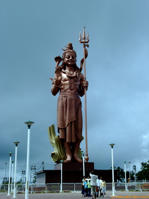 Statue monumentale du dieu Shiva  Grand Bassin
DSC00962